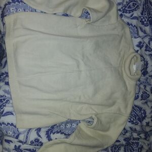 H&M Cream Cowl Neck Sweater